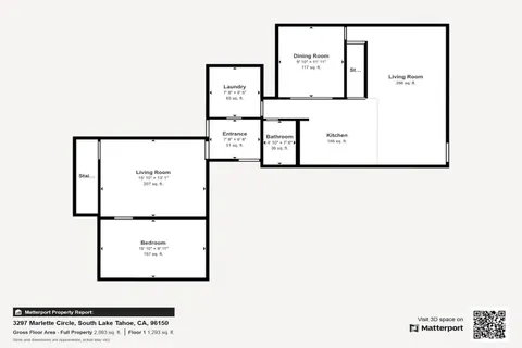 $699,000 | 3297 Marlette Circle, South Lake Tahoe, CA 96150