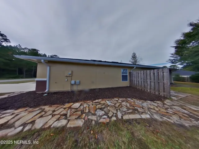 a view of outdoor space and yard