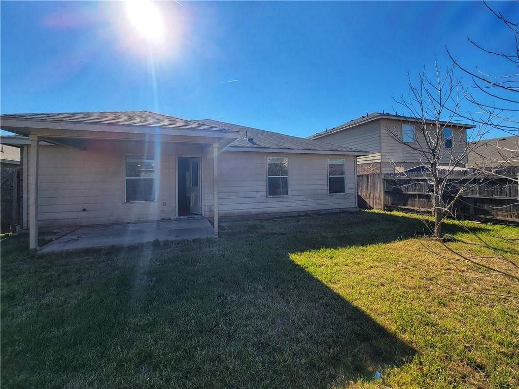 120 Inca Dove Lane Leander, TX 78641 - Photo 14 of 15 a view of backyard with seating space