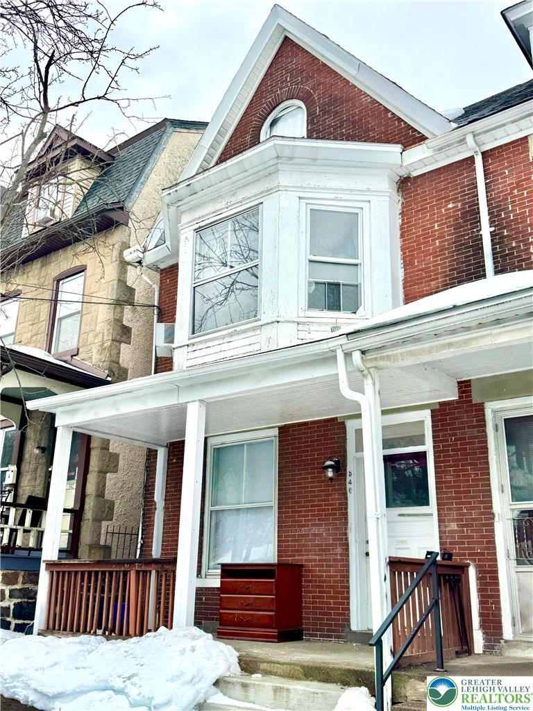 540 Montclair Avenue, Unit 1 Bethlehem, PA 18015 - Photo 1 of 9 front view of a house with a porch