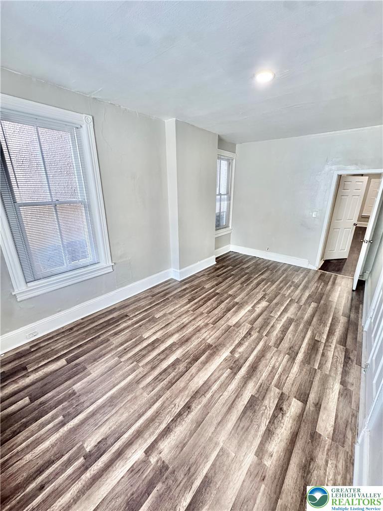 540 Montclair Avenue, Unit 1 Bethlehem, PA 18015 - Photo 5 of 9 a view of empty room with wooden floor and fan
