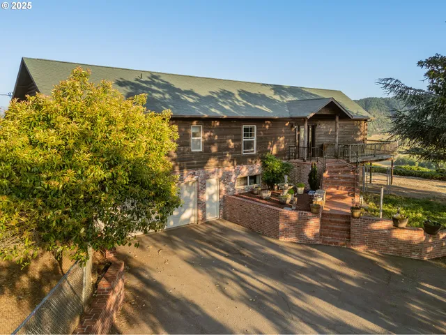 a view of city from balcony