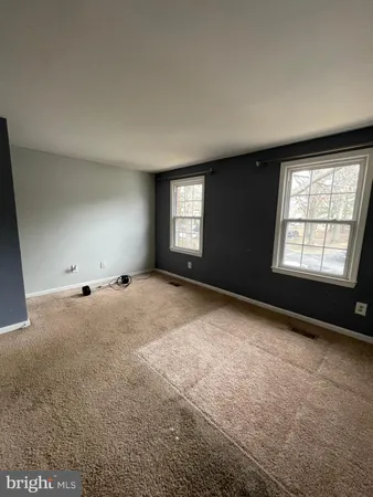a view of empty room