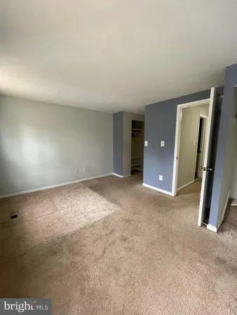 a view of closet area