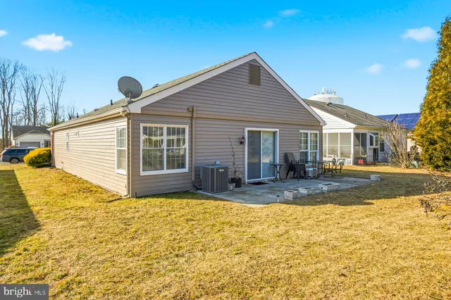 a view of a house with a patio