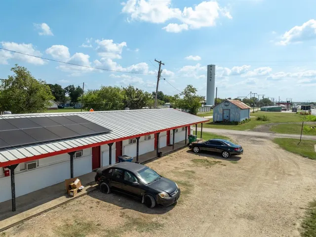 a view of a terrace with a couch