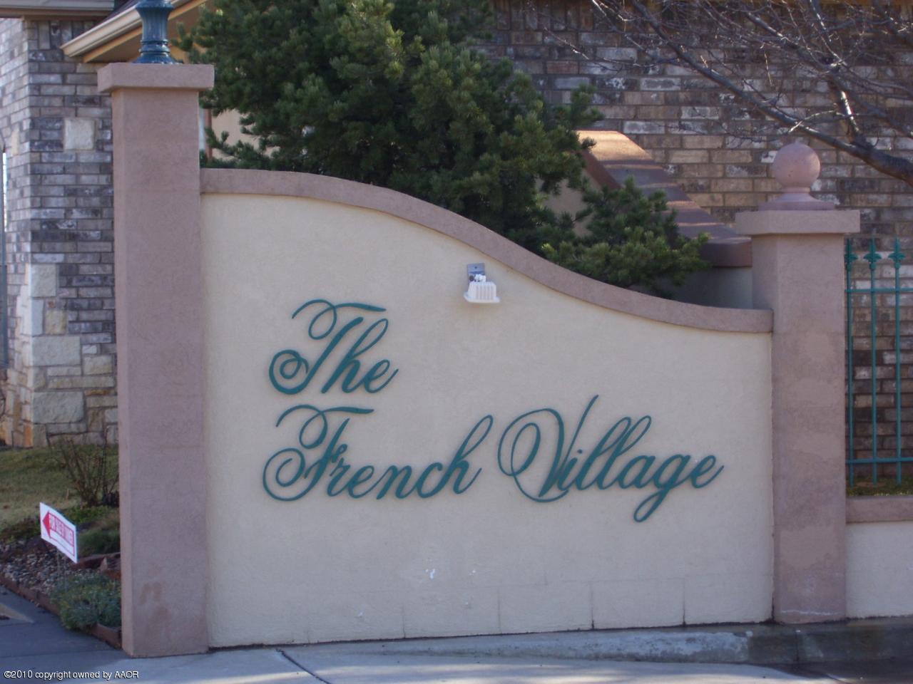 10 Monet Rue Amarillo, TX 79121 - Photo 3 of 19 French Village Entry