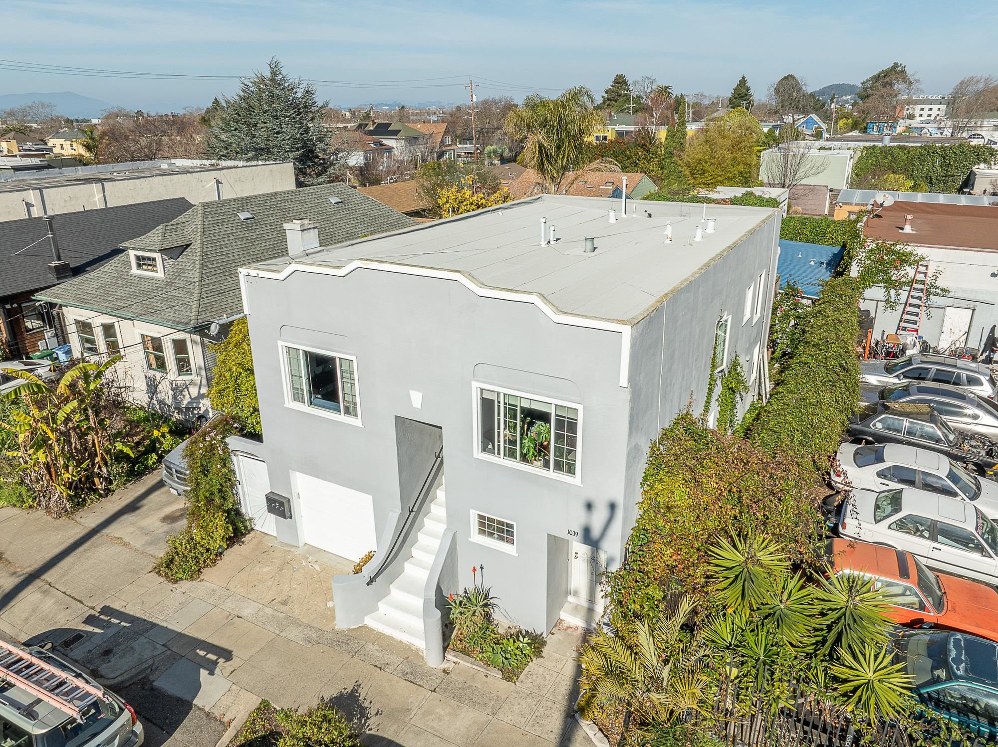 1039 Channing Way Berkeley, CA 94710 - Photo 3 of 25 Aerial perspective of suburban area