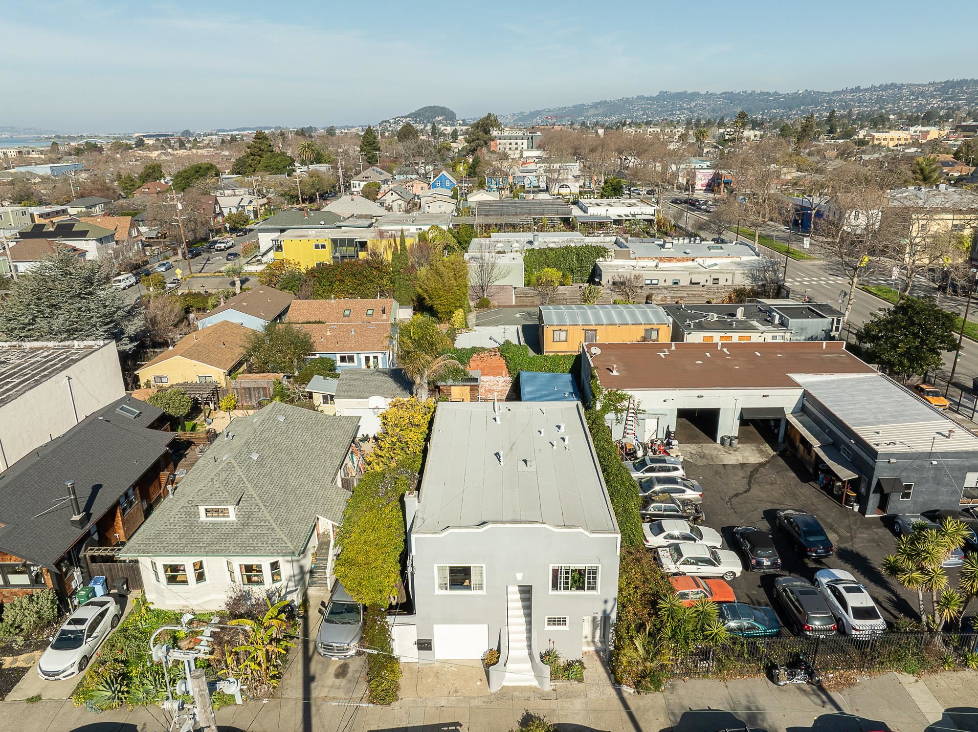 1039 Channing Way Berkeley, CA 94710 - Photo 5 of 25 Aerial perspective of suburban area