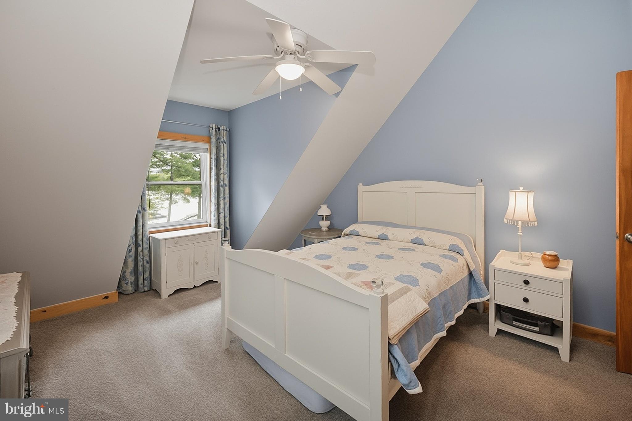 96 Whispering Way Swanton, MD 21561 - Photo 41 of 52 Upper bedroom with vaulted ceiling