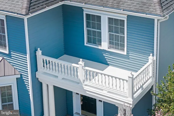 a view of a house with a deck