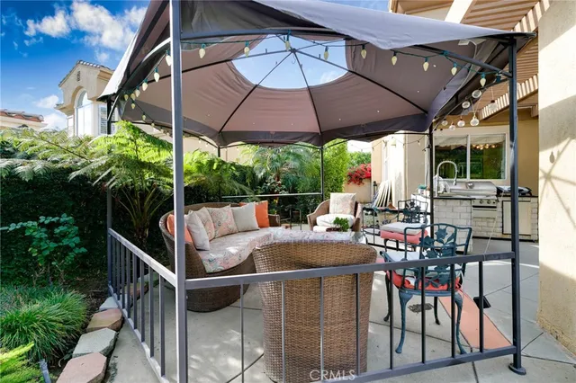 a view of swimming pool from a balcony
