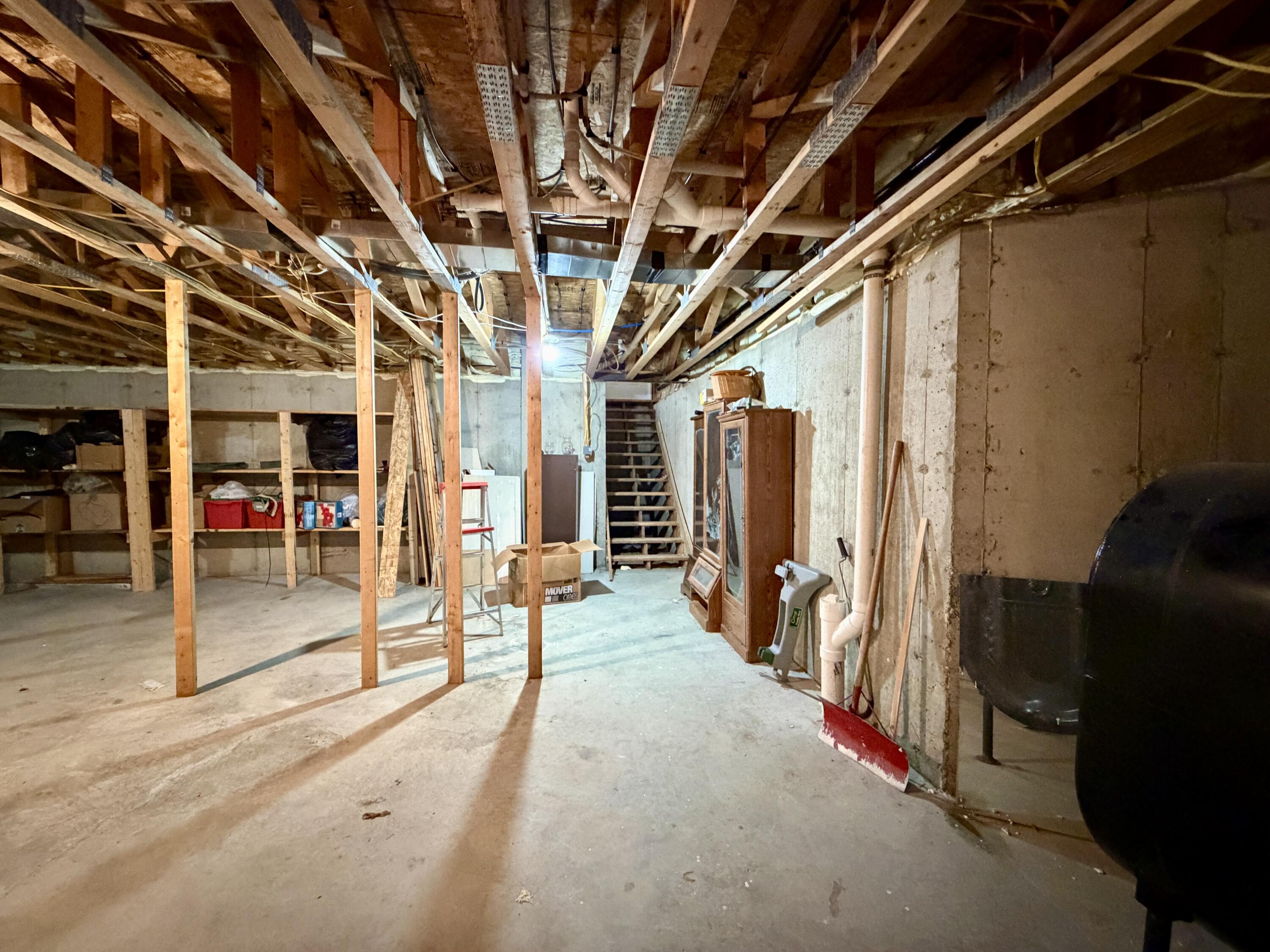 35 Carson Lane Fort Kent, ME 04743 - Photo 23 of 36 Stairway to garage