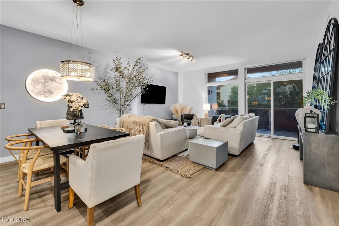 8925 West Flamingo Road, Unit 201 Las Vegas, NV 89147 - Photo 12 of 47 Dining to living