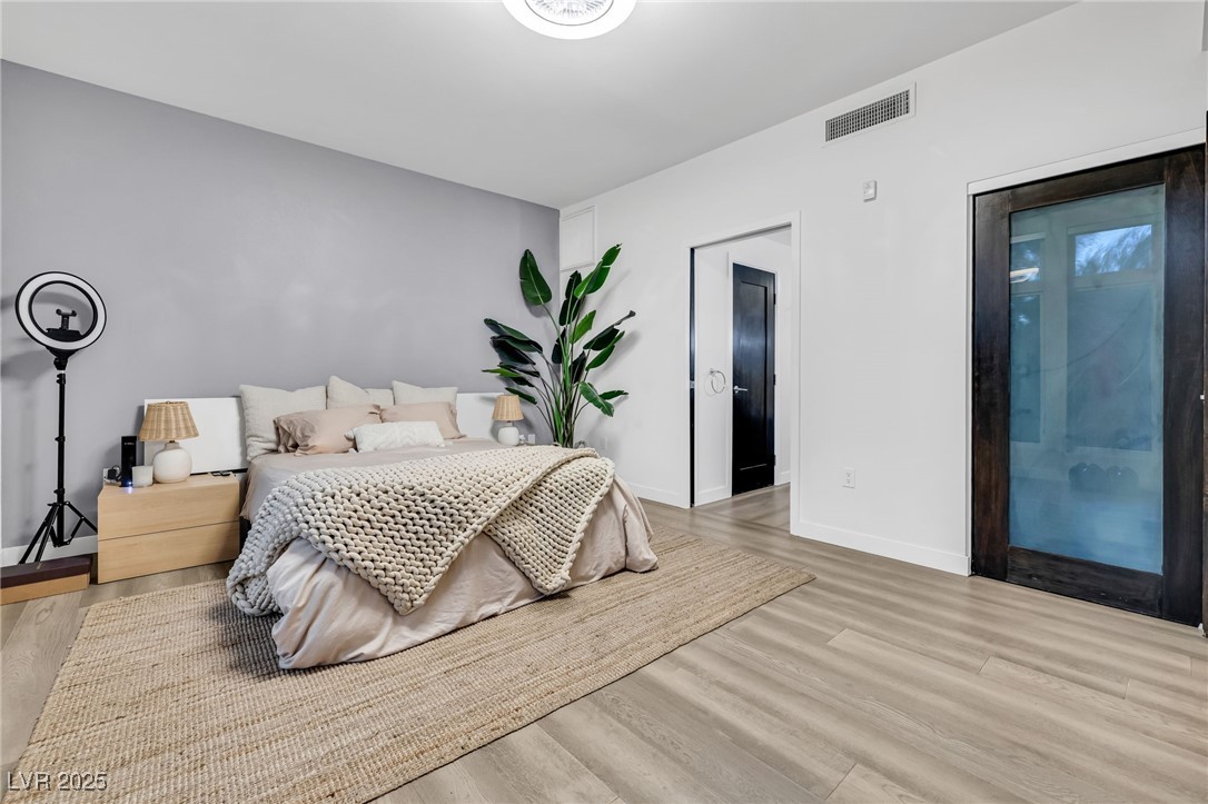 8925 West Flamingo Road, Unit 201 Las Vegas, NV 89147 - Photo 17 of 47 There are two closets; one in the bedroom, and a walk in closet in the primary bathroom area