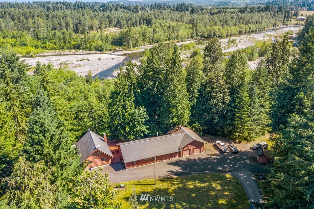 650 Frank Smith Road Toutle, WA 98649 - Photo 2 of 37 a view of a forest with a yard