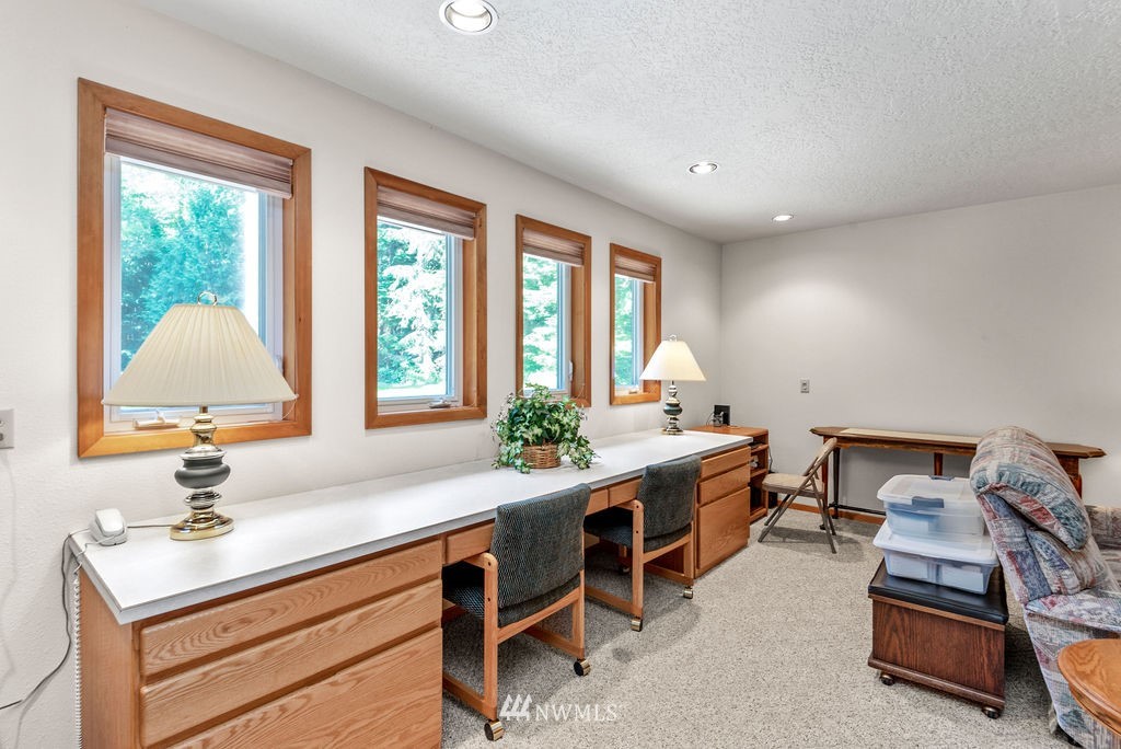 650 Frank Smith Road Toutle, WA 98649 - Photo 22 of 37 a view of a workspace with furniture and a window