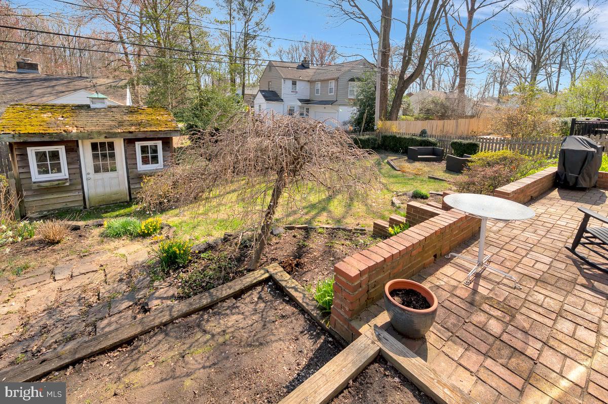 18 Hurst Road Wilmington, DE 19803 - Photo 25 of 27 Back Yard w/ Patio and Gardens