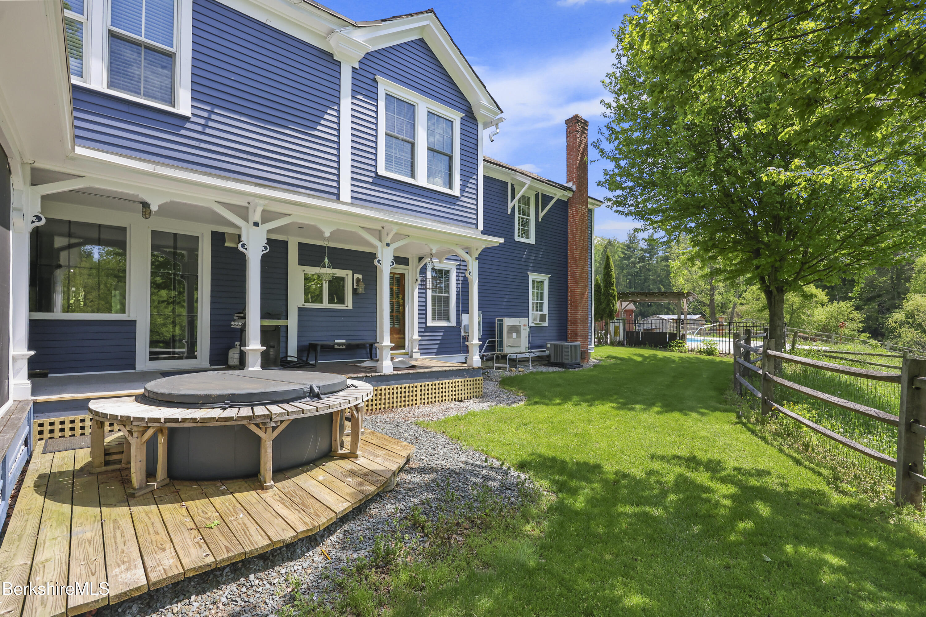 295 Blair Road Williamstown, MA 01267 - Photo 67 of 115 a view of a house with swimming pool and sitting area