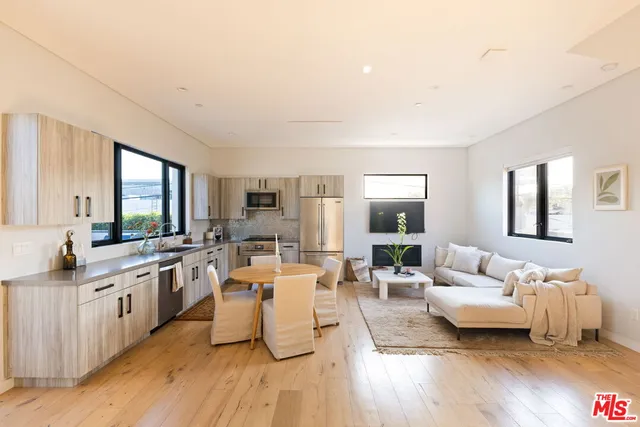 a very nice looking room with a large window