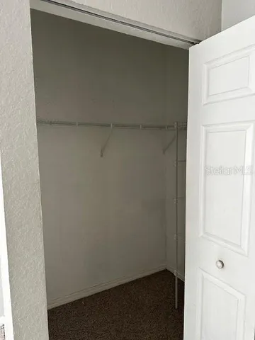 a small space with wooden floor