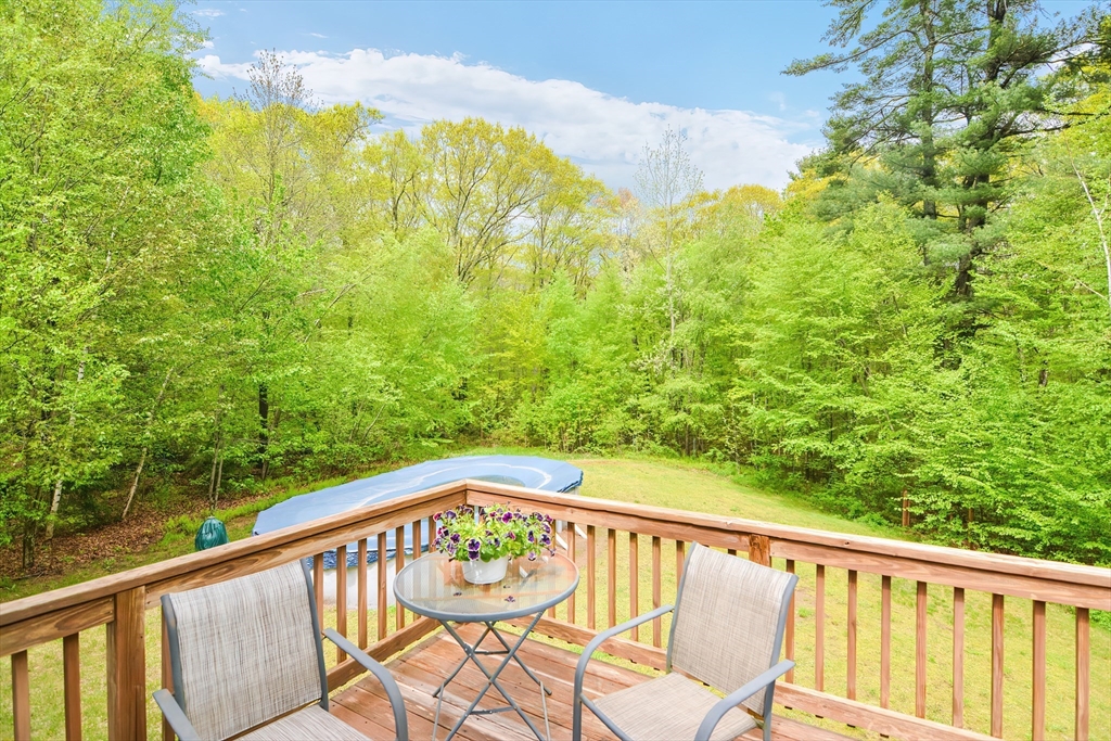 146 Gray Road Templeton, MA 01468 - Photo 33 of 37 a view of a two chair in the balcony