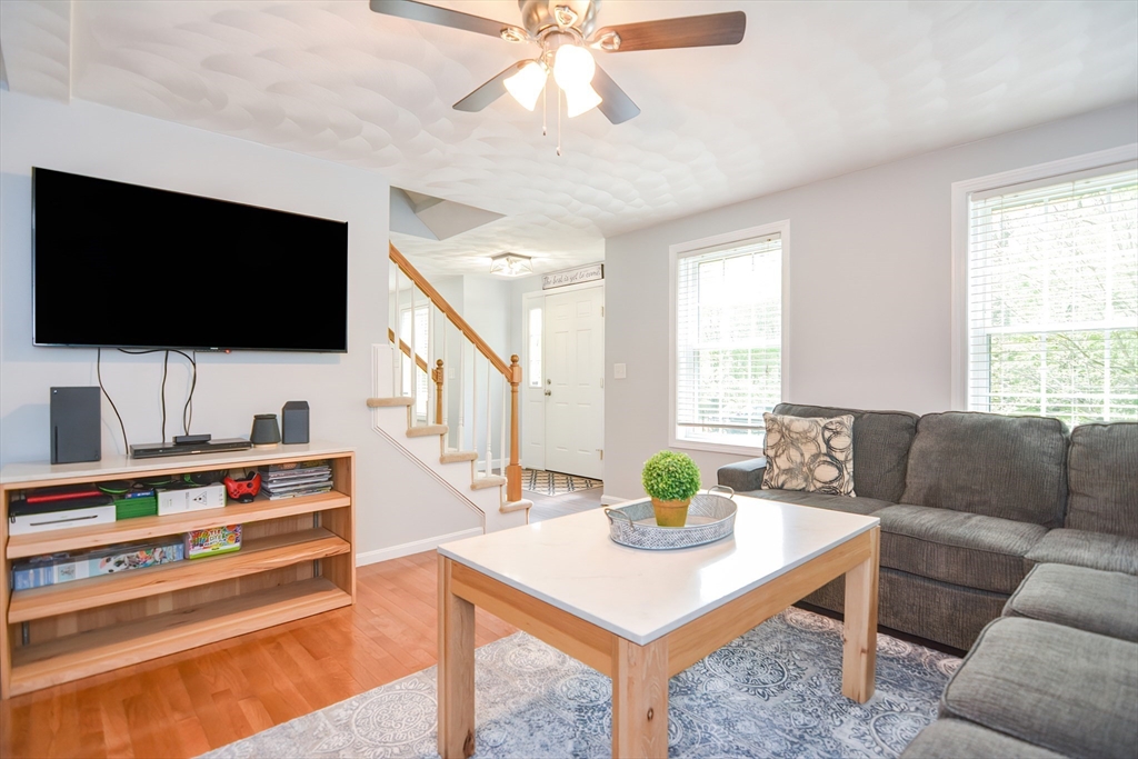 146 Gray Road Templeton, MA 01468 - Photo 9 of 37 a living room with furniture and a flat screen tv
