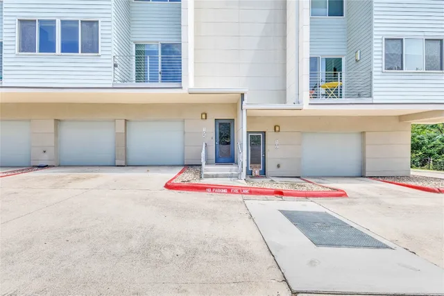 a front view of yellow house