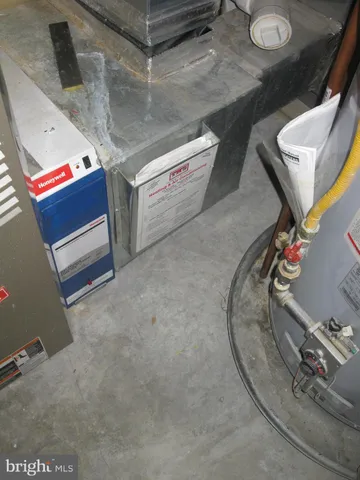 a bathroom with a glass door shower