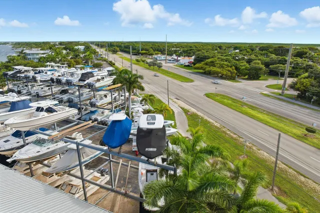 a view of a balcony with an ocean view