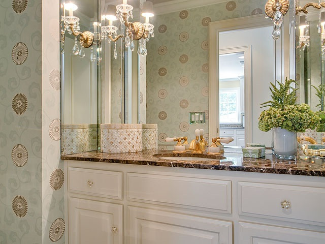 3305 Westover Road Durham, NC 27707 - Photo 19 of 25 Charming Powder Room