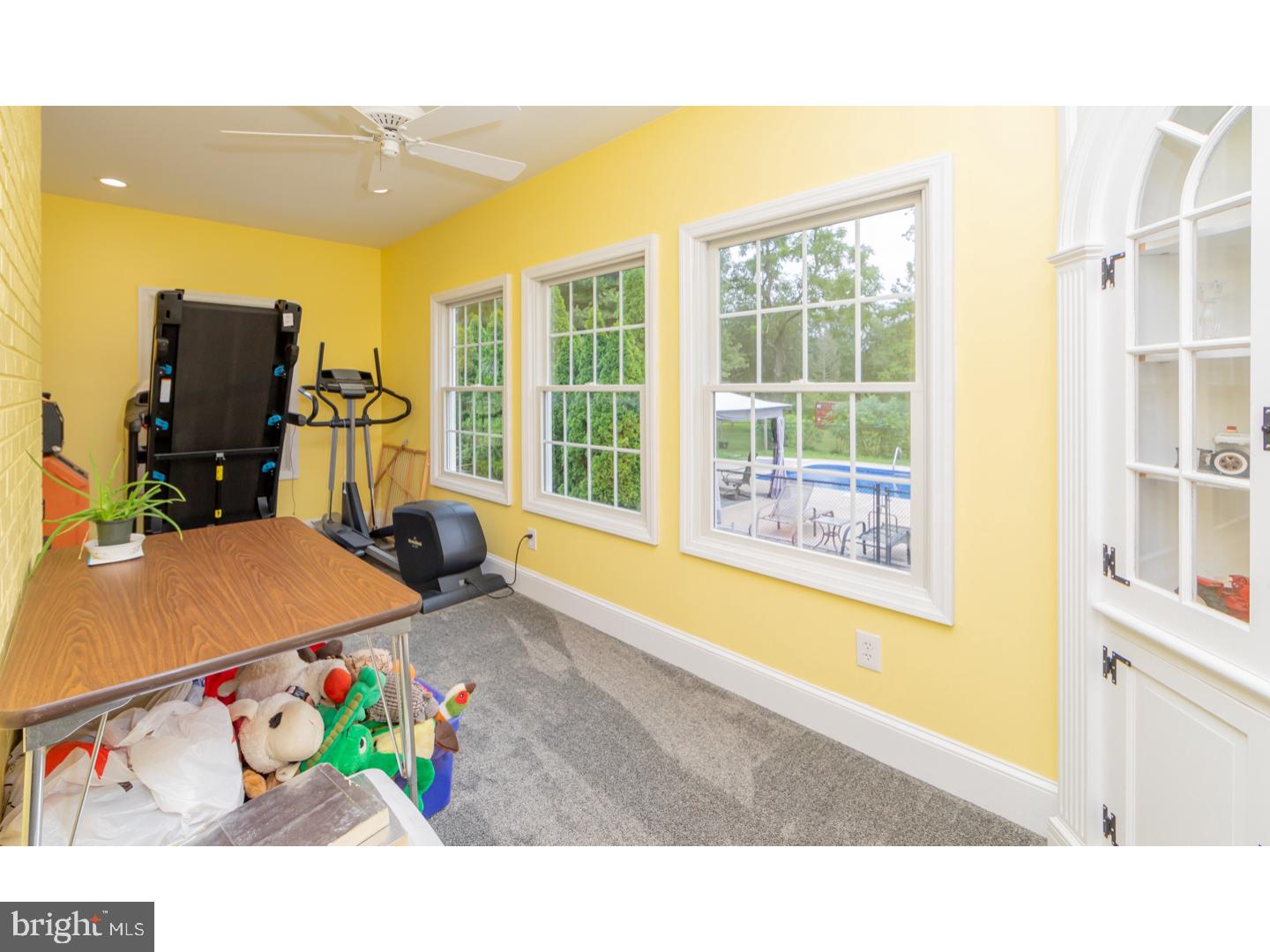 627 Hawks Bridge Road Carneys Point, NJ 08069 - Photo 12 of 30 Sunroom - Oversees in-ground pool