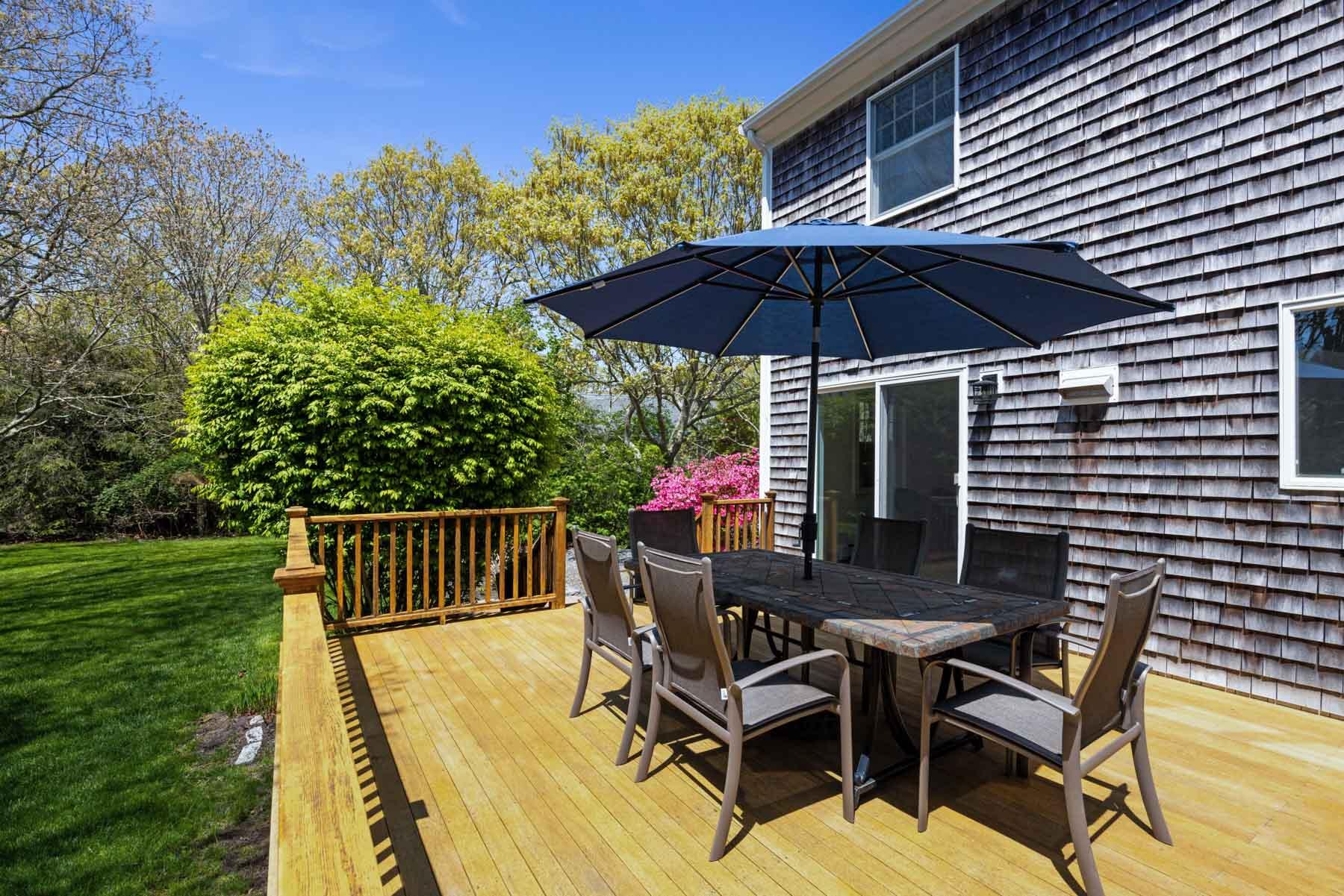 60 Windsor Drive Edgartown, MA 02539 - Photo 5 of 21 Back deck