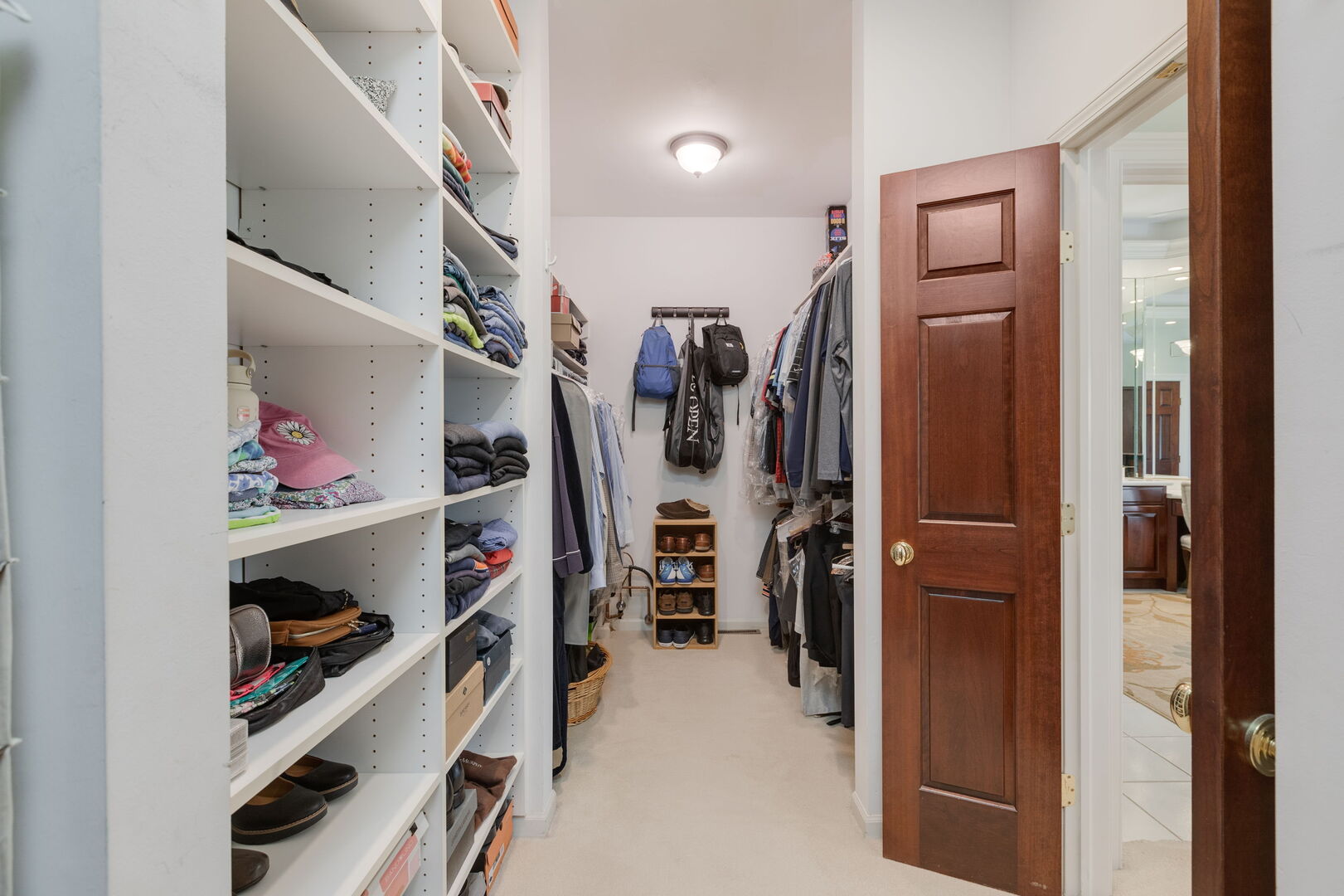 209 Carriage Trail Barrington, IL 60010 - Photo 20 of 42 a view of walk in closet with clothes and shoes