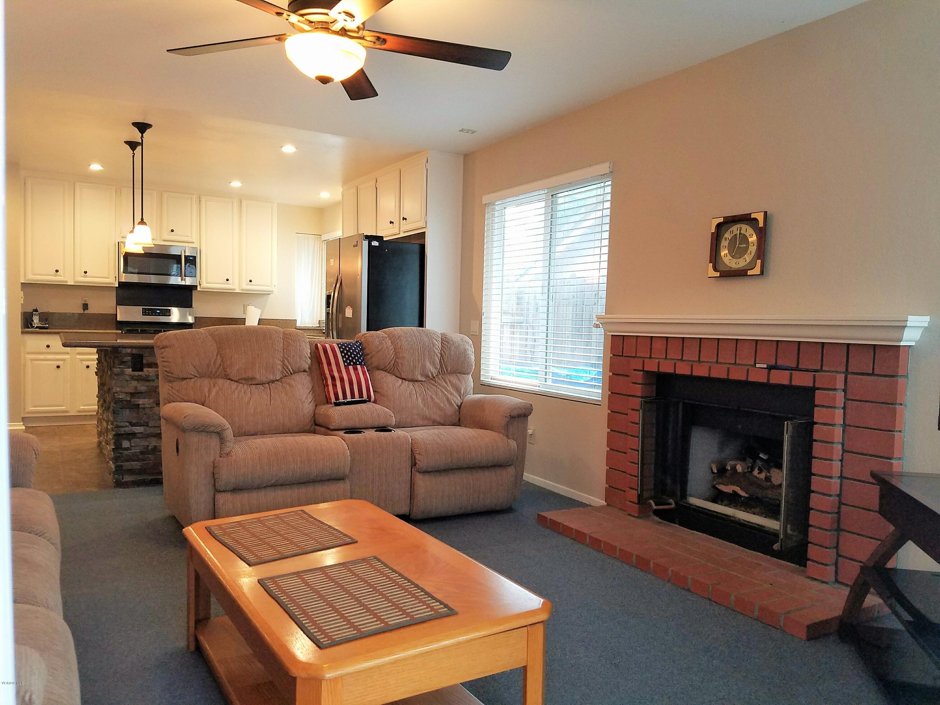 1911 Old Ranch Road Camarillo, CA 93012 - Photo 9 of 23 Family room, kitchen