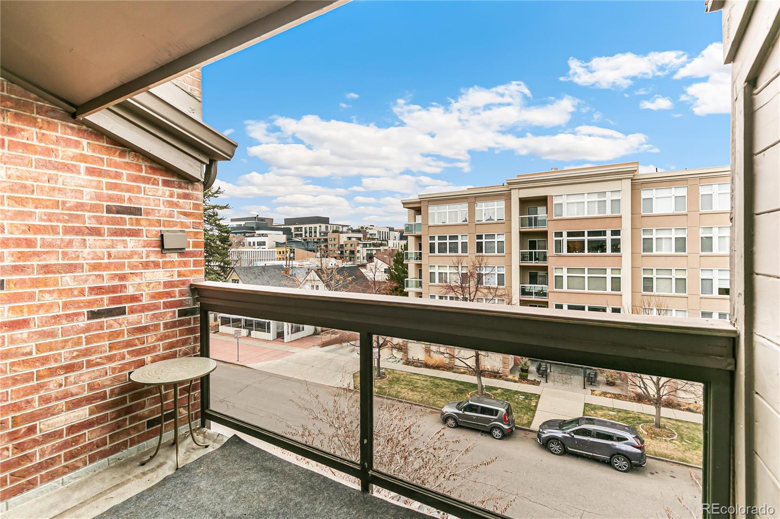 350 Detroit Street, Unit 413 Denver, CO 80206 - Photo 20 of 25 a city view from a balcony