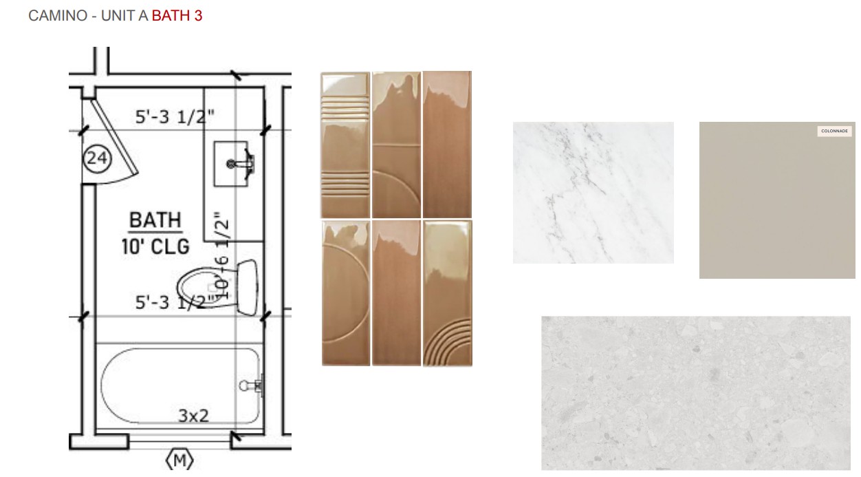 6210 Camino Real Austin, TX 78757 - Photo 17 of 19 a picture of a bathroom with a sink and a mirror