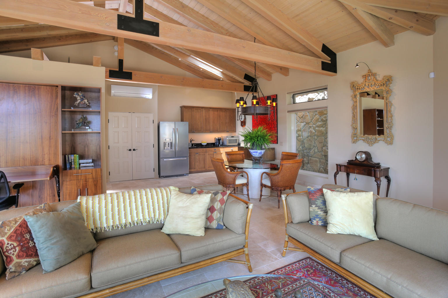 0 Brooktree Road Montecito, CA 93108 - Photo 7 of 13 a living room with furniture kitchen and a table