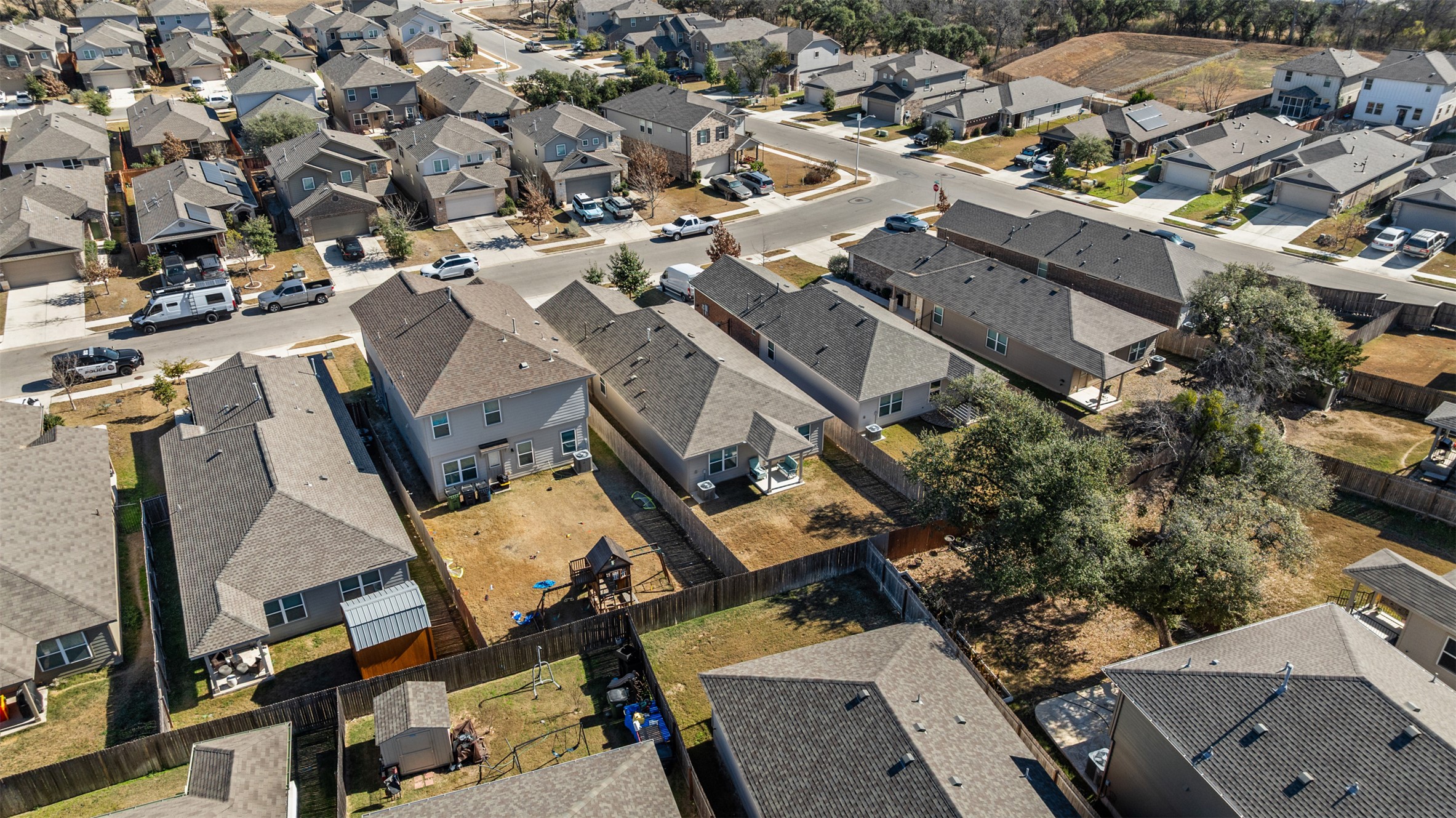 132 Dunlin Lane Leander, TX 78641 - Photo 31 of 34 Aerial perspective of suburban area