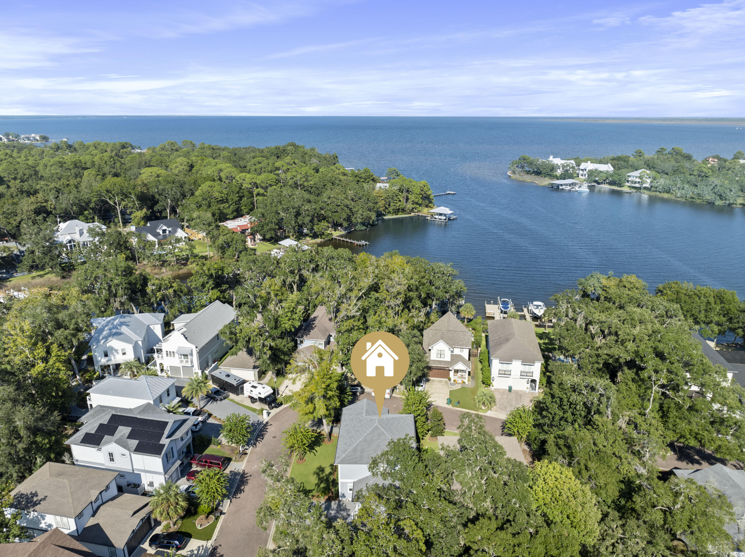 90 Beacon Point Drive Santa Rosa Beach, FL 32459 - Photo 50 of 54 Aerial