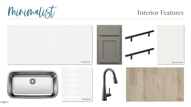 a upper view of a kitchen with a sink