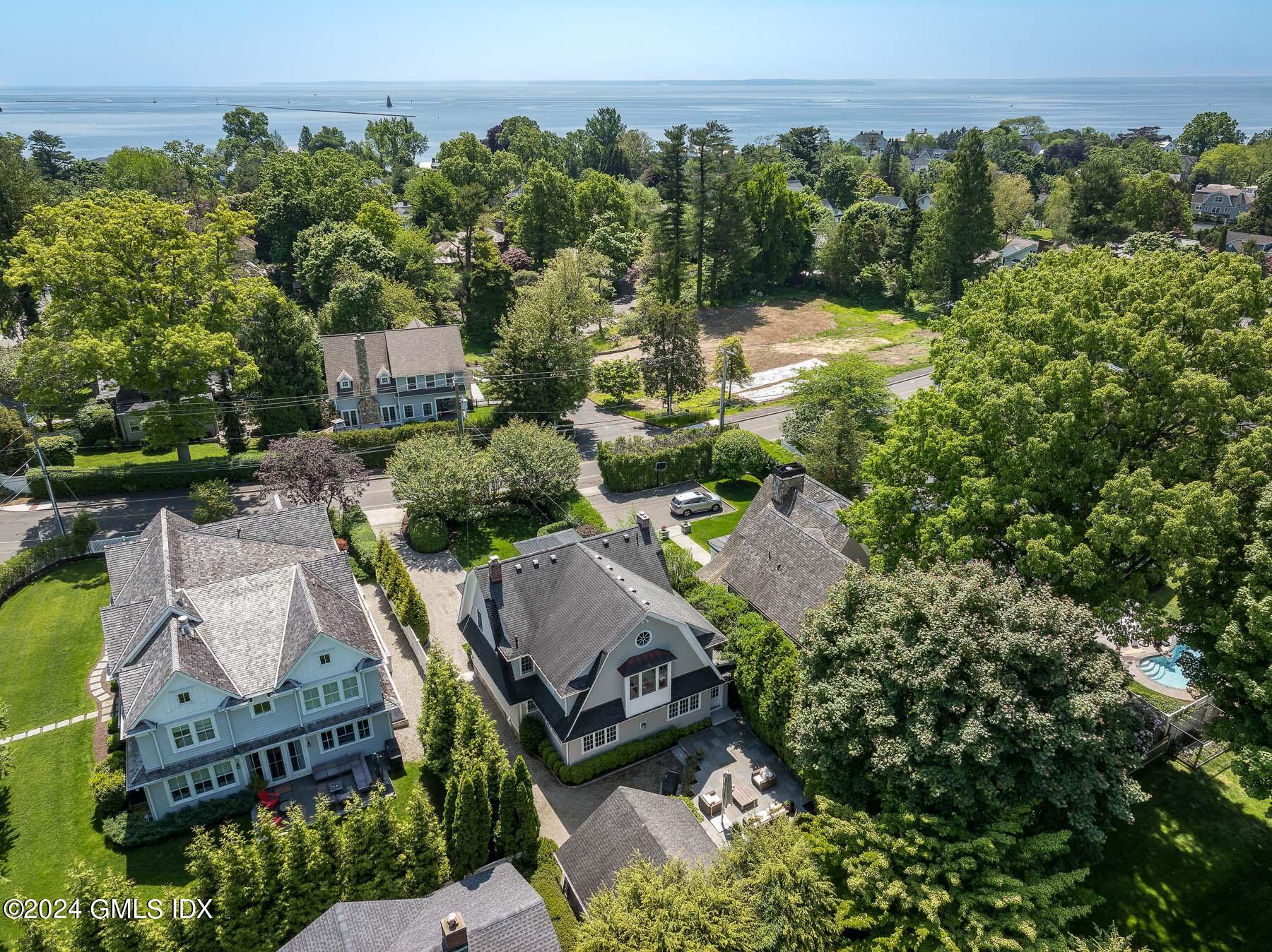 89 Shore Road Old Greenwich, CT 06870 - Photo 32 of 36 an aerial view of multiple house