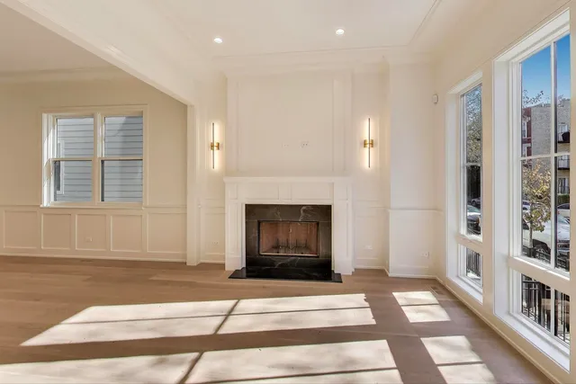 a view of a livingroom with a staircase