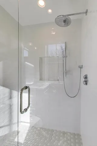 a view of an entrance of the house