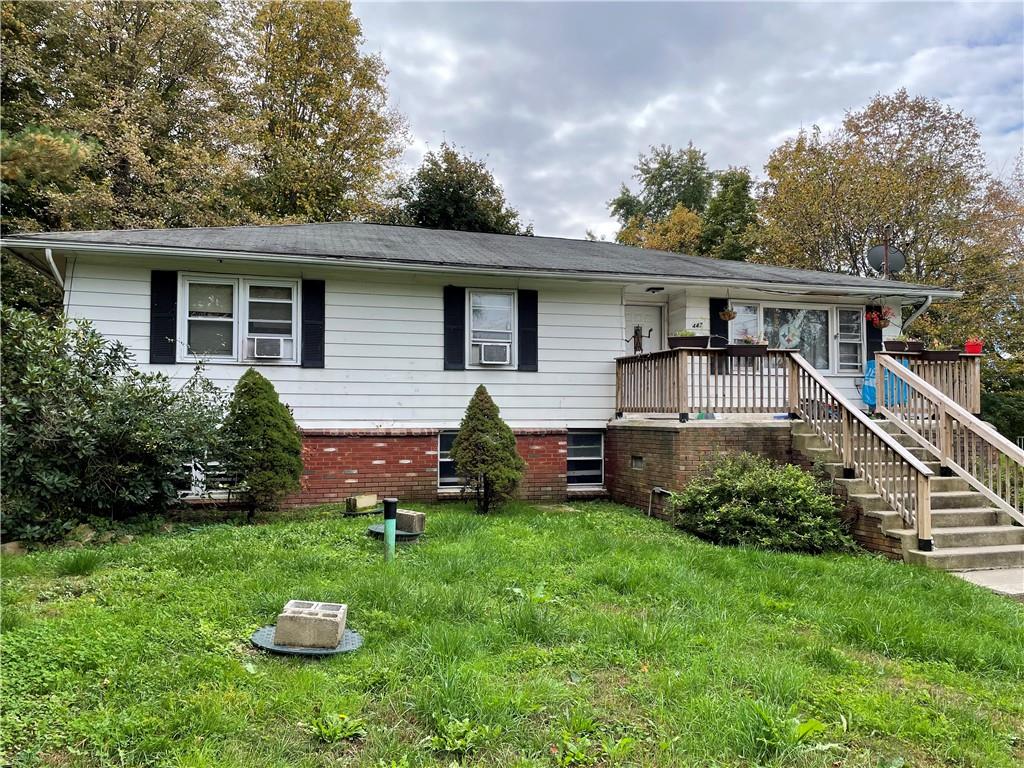 447 Fosler Road Wallkill, NY 12589 - Photo 1 of 1 a front view of house with yard and green space