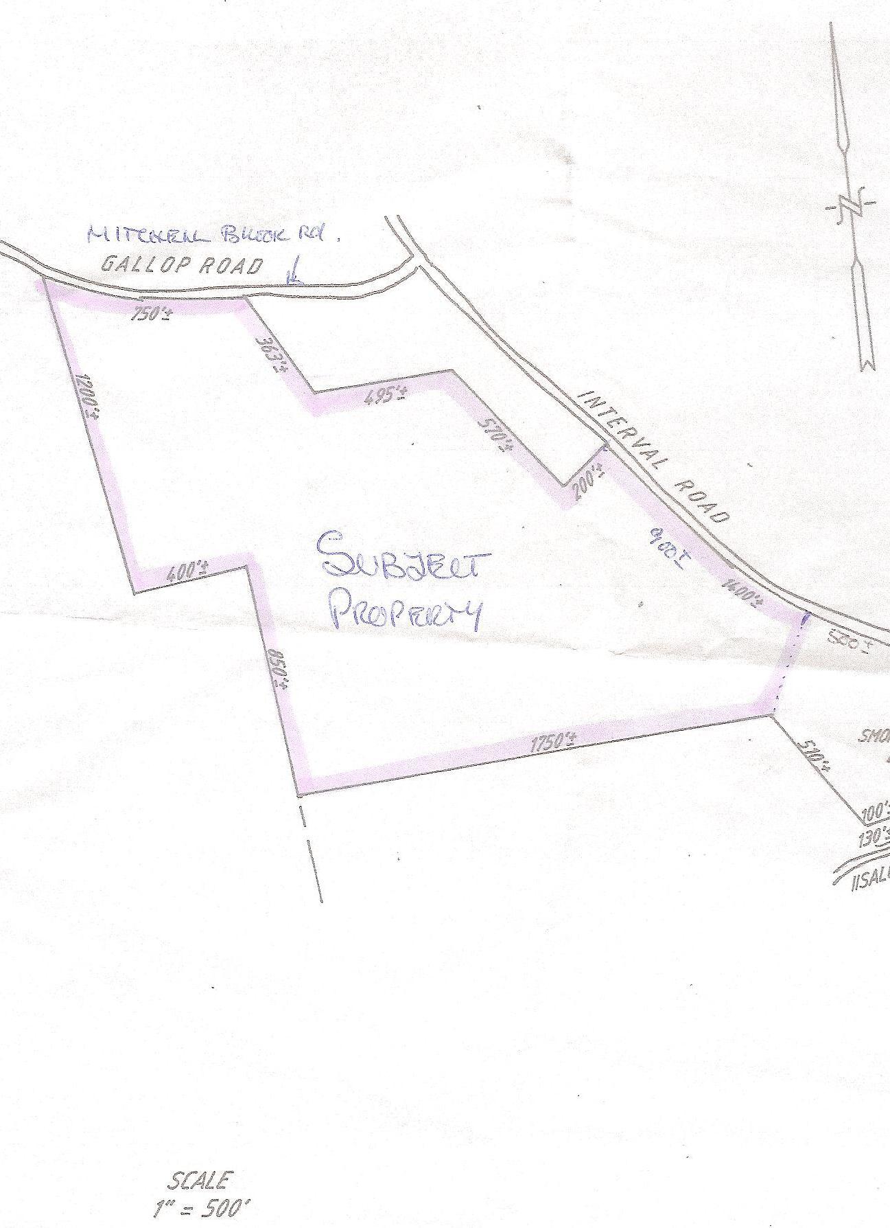 Tbd Intervale Road Temple, ME 04984 - Photo 3 of 16 Doscinski Land Map 001 (2)