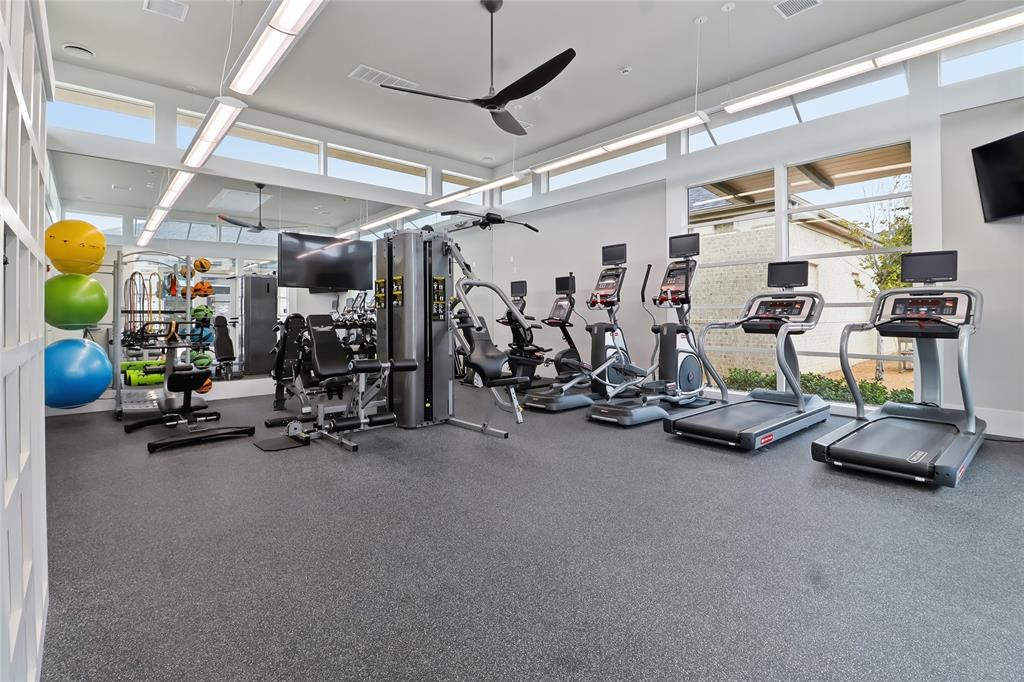 651 Watters Road, Unit 8202 Allen, TX 75013 - Photo 26 of 32 a view of a room with gym equipment