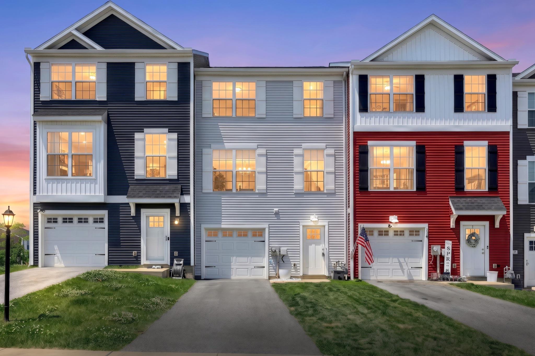 26 Pacer Drive Hanover, PA 17331 - Photo 1 of 33 Charming townhomes at sunset glow.