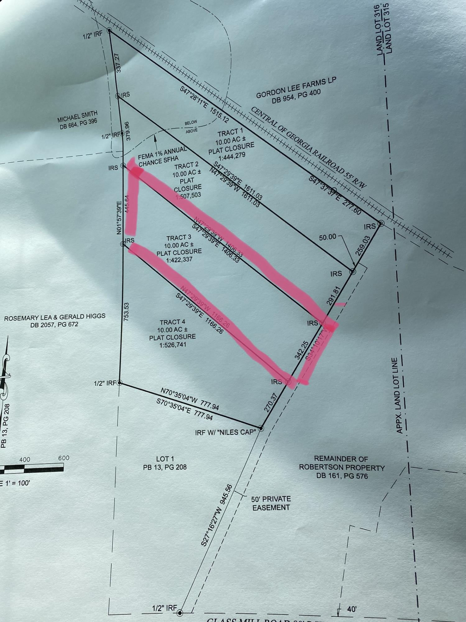 0 Glass Mill Road, Unit TRACT 3 Chickamauga, GA 30707 - Photo 2 of 2 Tract 3