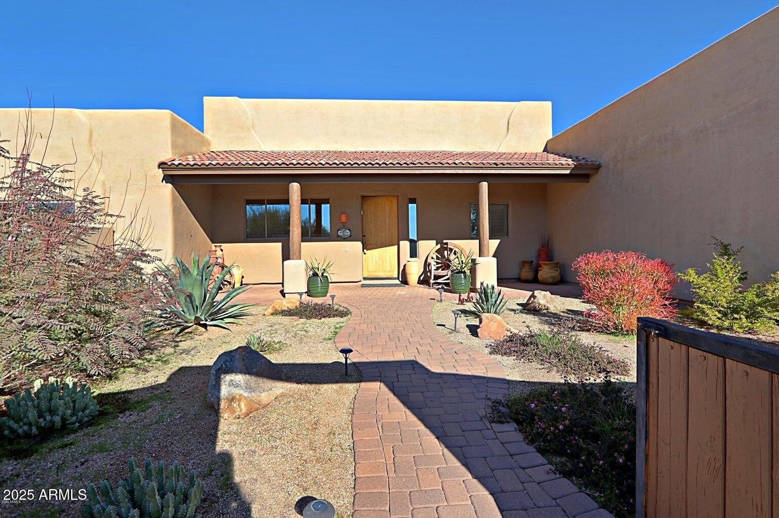 15320 East Skinner Drive Scottsdale, AZ 85262 - Photo 1 of 21 a view of backyard of a house